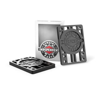 1/4in Independent Genuine Parts Risers Black