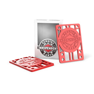 1/8in Independent Genuine Parts Red Risers Red