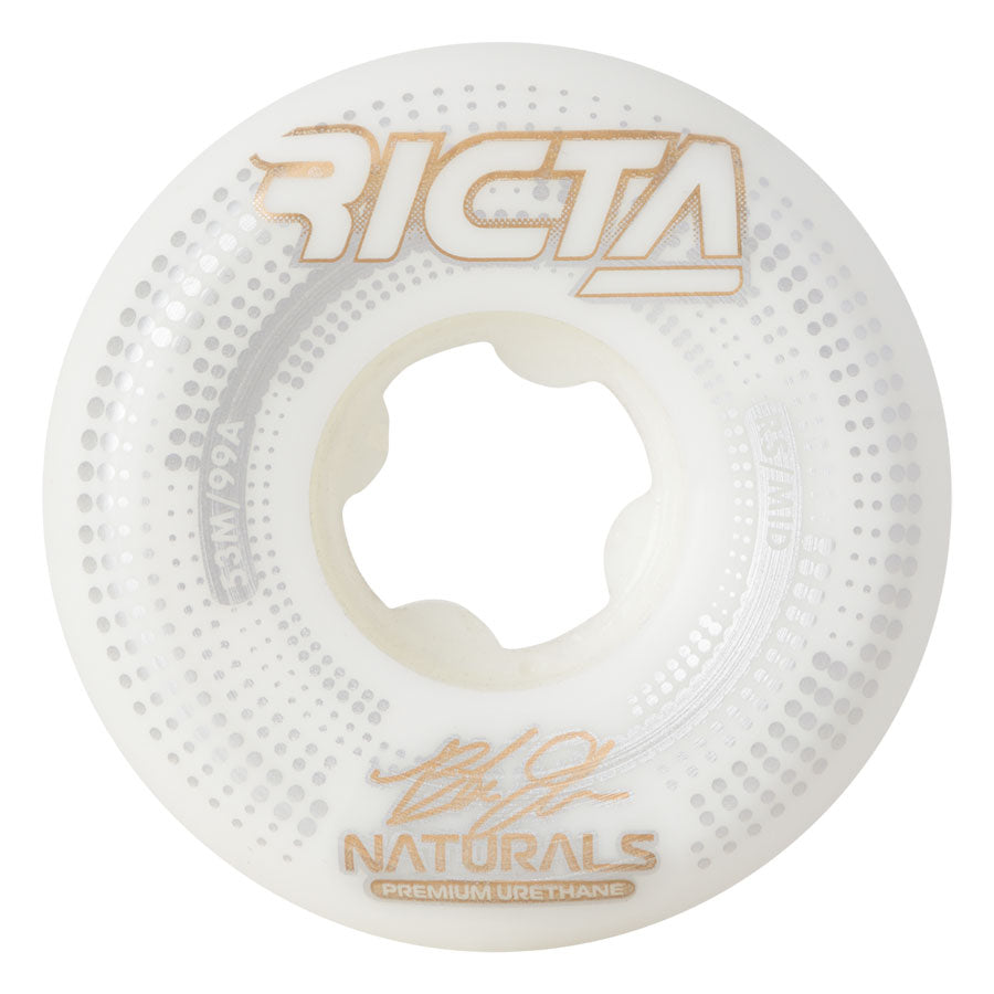 53mm Johnson Source Naturals Mid 99a Ricta Skateboard Wheels