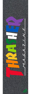 9in Thrasher Rainbow Sheet Mob Skateboard Grip Tape Graphic