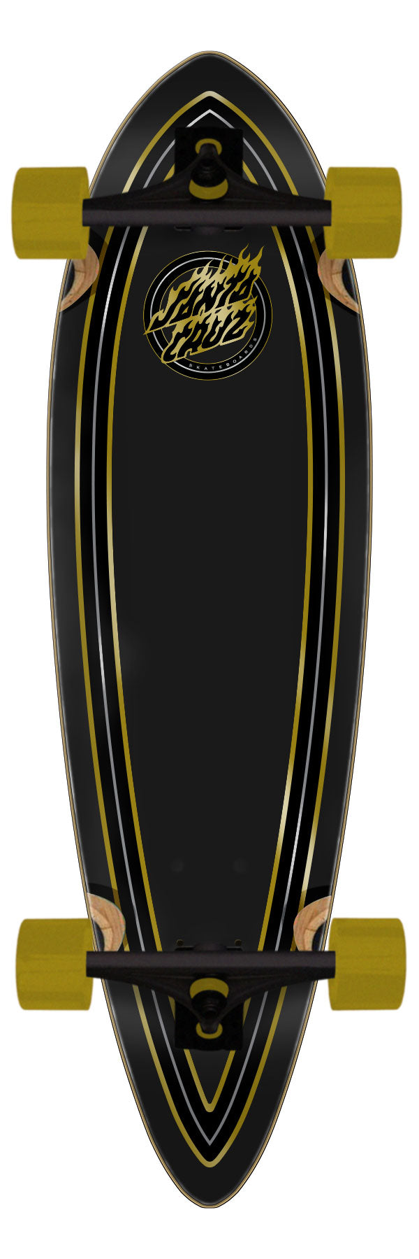 Longboard Complet Obscure Dot Pintail 9.20 x 33