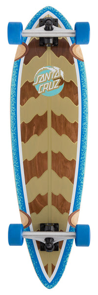 Stipple Wave Dot 9.20in | Pintail Cruiser Skateboards | Santa Cruz