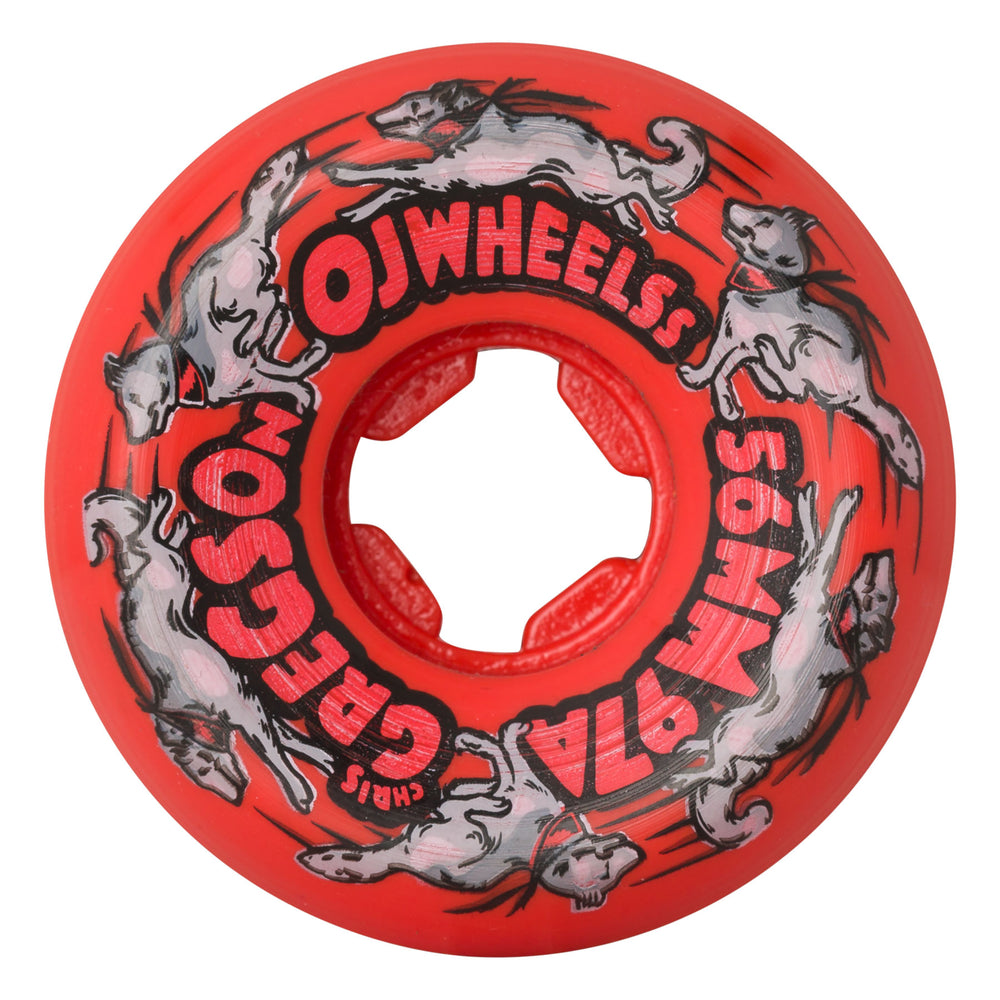 56mm Gregson Masher II Elite Red/Black Mini Combo 97a | OJ