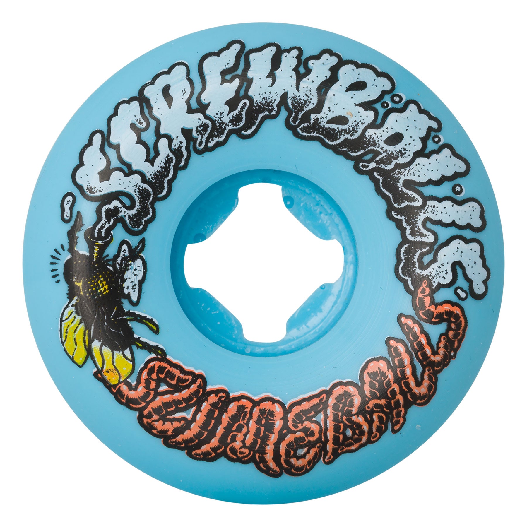 56mm Screw Balls Speed Balls Blue 99a | Slime Balls